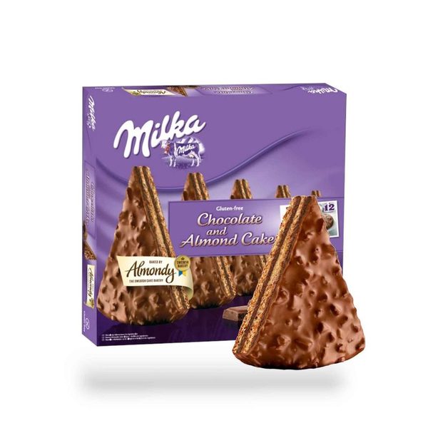 Milka Choco&Almond cake