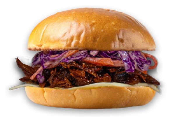 BBQ chicken burger